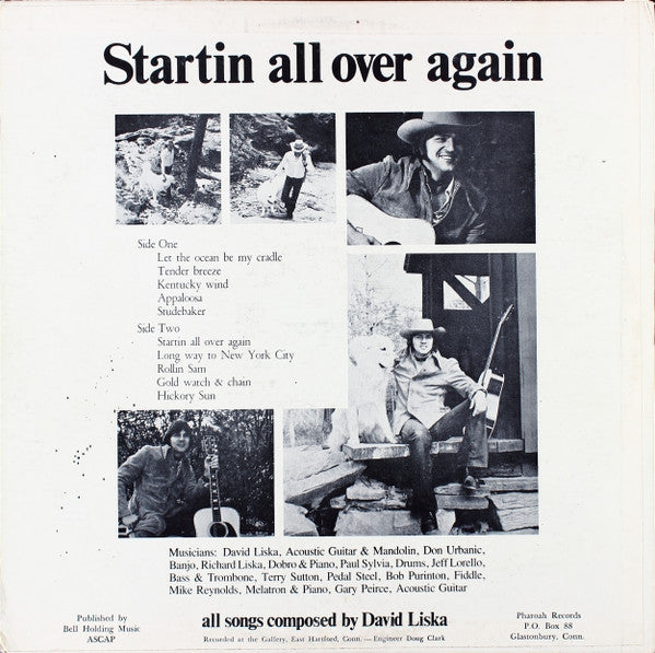 David Liska - Startin All Over Again