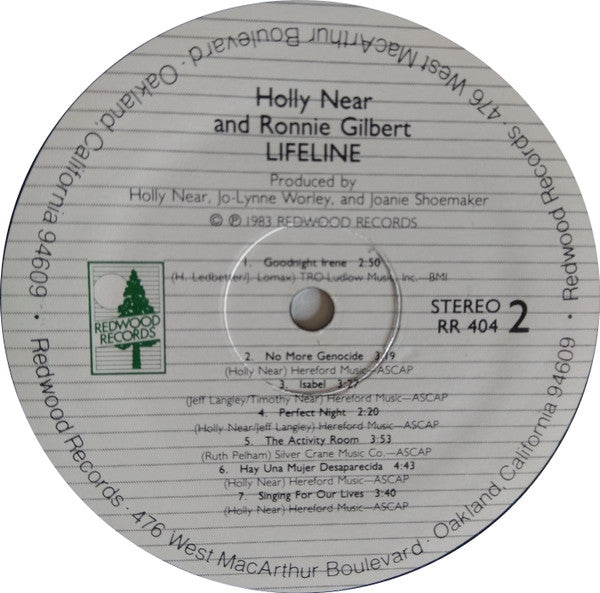 Holly Near, Ronnie Gilbert - Lifeline