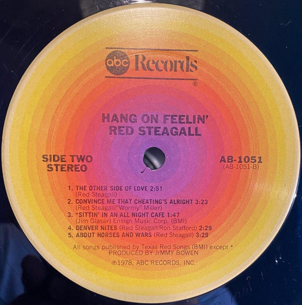 Red Steagall - Hang On Feelin'