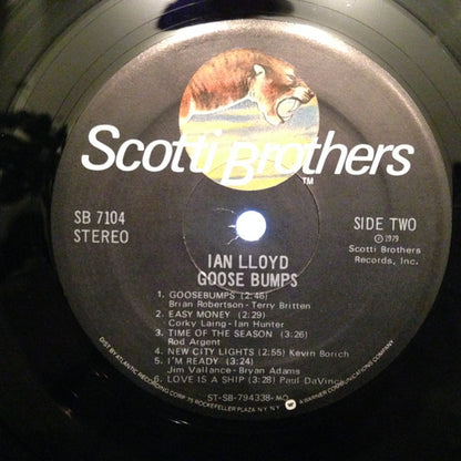Ian Lloyd - Goose Bumps
