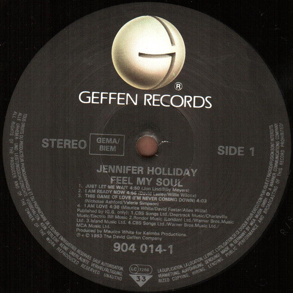 Jennifer Holliday - Feel My Soul