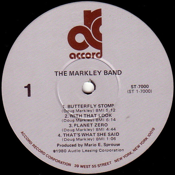 The Markley Band - The Markley Band