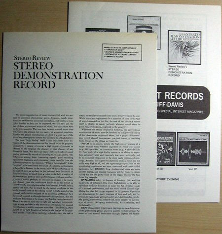 Various - Stereo Demonstration Record