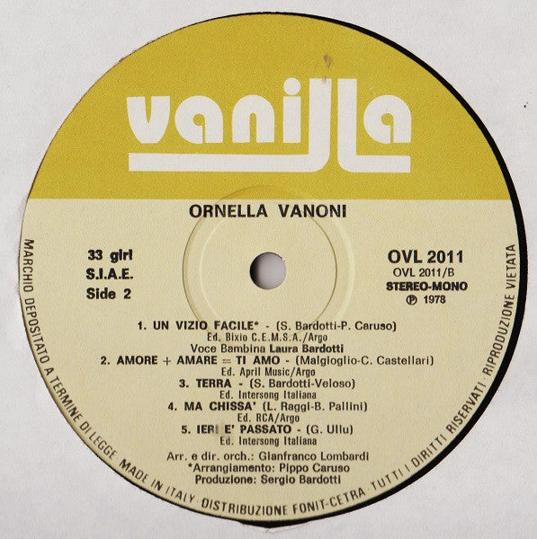 Ornella Vanoni - Vanoni