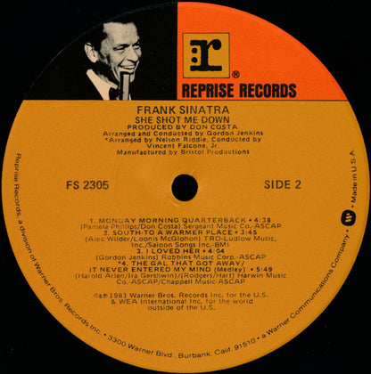 Frank Sinatra - She Shot Me Down