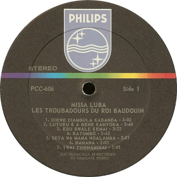 Les Troubadours Du Roi Baudouin - Missa Luba