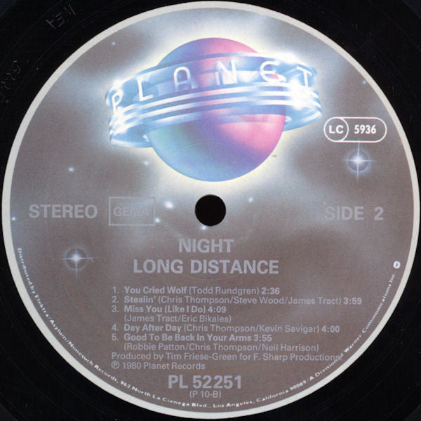 Night - Long Distance