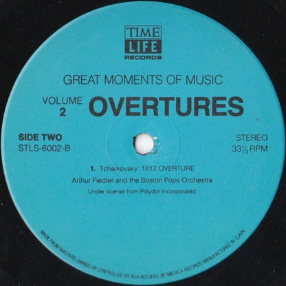 Arthur Fiedler, The Boston Pops Orchestra - Great Moments Of Music Volume 2: Overtures