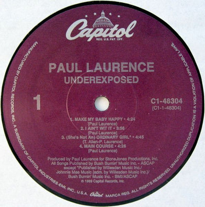 Paul Laurence - Underexposed