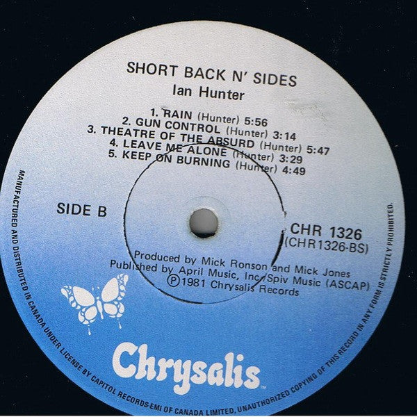 Ian Hunter - Short Back N' Sides