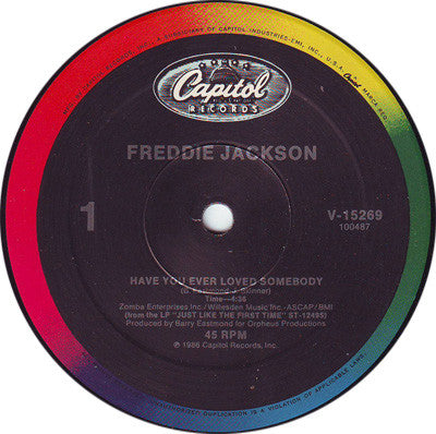 12": Freddie Jackson - Have You Ever Loved Somebody