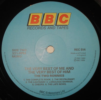 The Two Ronnies - The Very Best Of Me And The Very Best Of Him