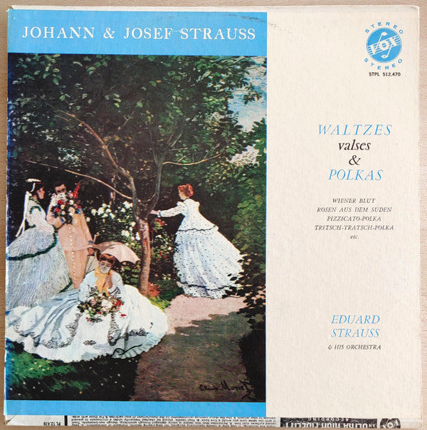 Johann Strauss Jr., Josef Strauß, Eduard Strauss And His Orchestra - Waltzes & Polkas