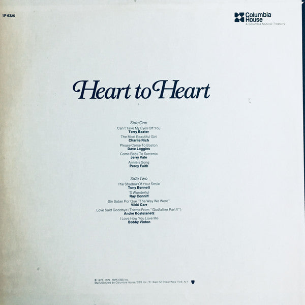 Various - Heart To Heart