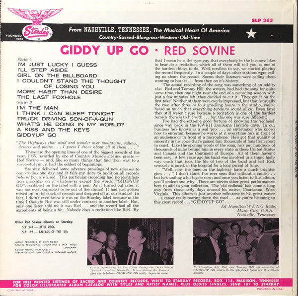 Red Sovine - Giddy-Up Go