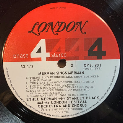 Ethel Merman - Merman Sings Merman