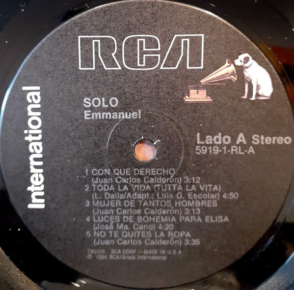 Emmanuel - Solo
