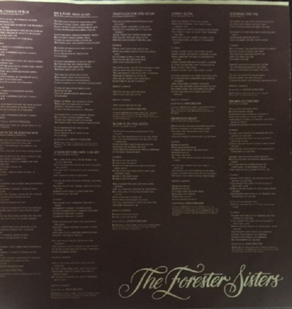 The Forester Sisters - Perfume, Ribbons & Pearls