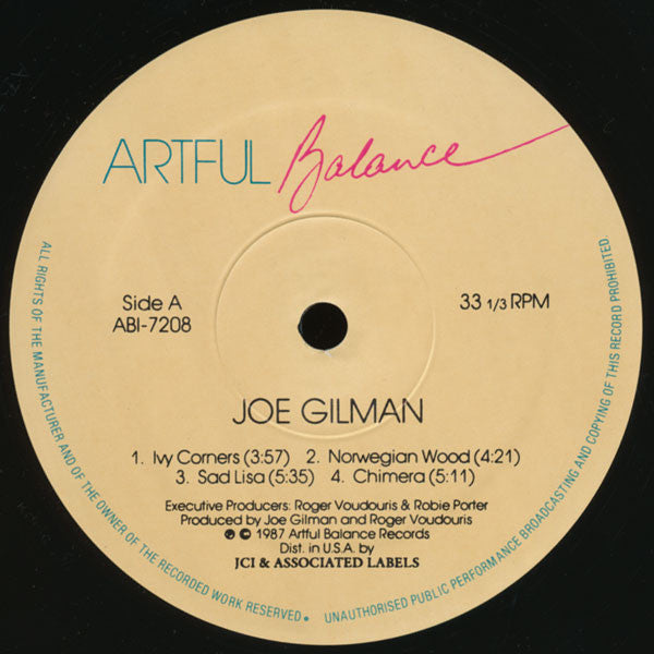 Joe Gilman - Joe Gilman
