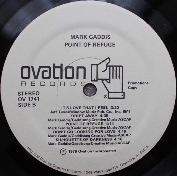 Mark Gaddis - Point Of Refuge