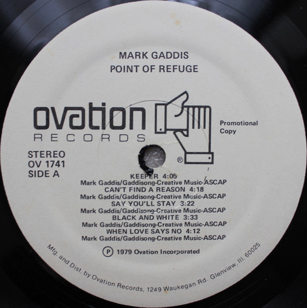 Mark Gaddis - Point Of Refuge