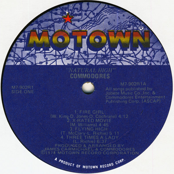 Commodores - Natural High