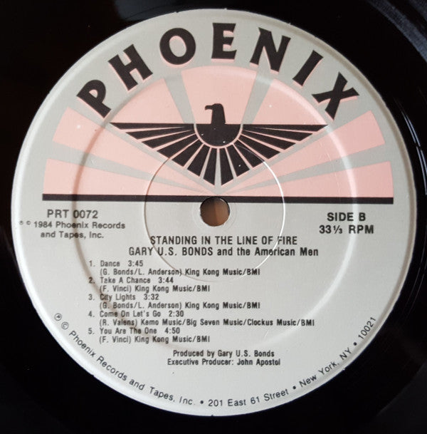 Gary U.S. Bonds, The American Men - Standing In The Line Of Fire