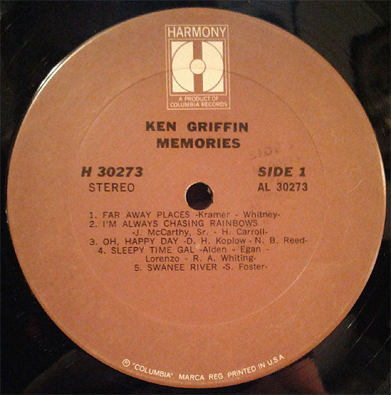 Ken Griffin (2) - Memories