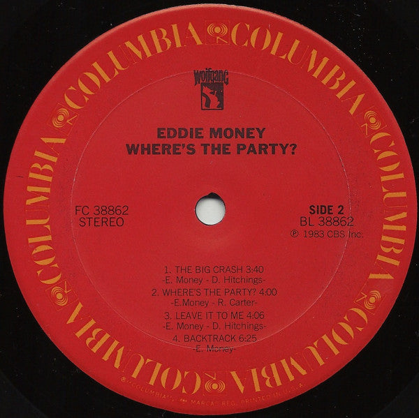Eddie Money - Where's The Party?