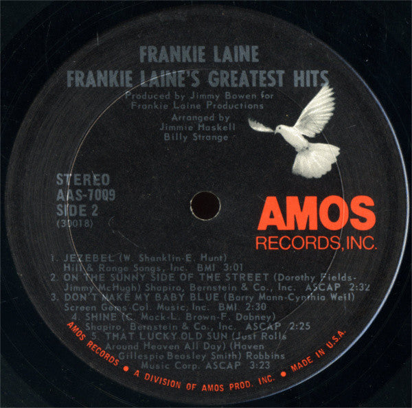 Frankie Laine - Frankie Laine's Greatest Hits