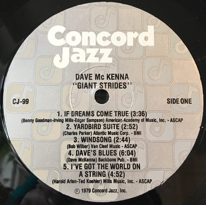 Dave McKenna - Giant Strides