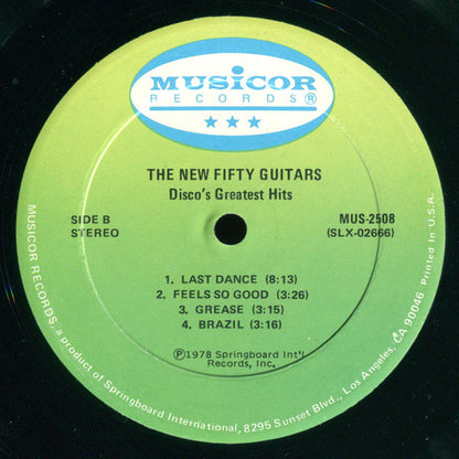 The New Fifty Guitars - Disco's Greatest Hits