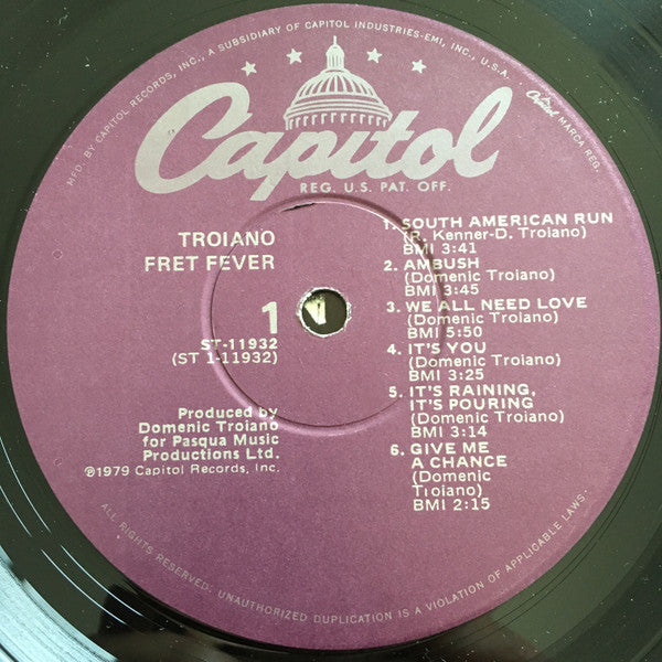 Domenic Troiano - Fret Fever