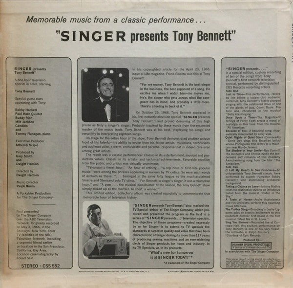 Various - Singer Presents....