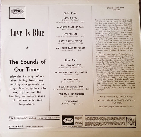 The Sounds Of Our Times - Love Is Blue