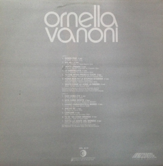 Ornella Vanoni - Questa Sera...
