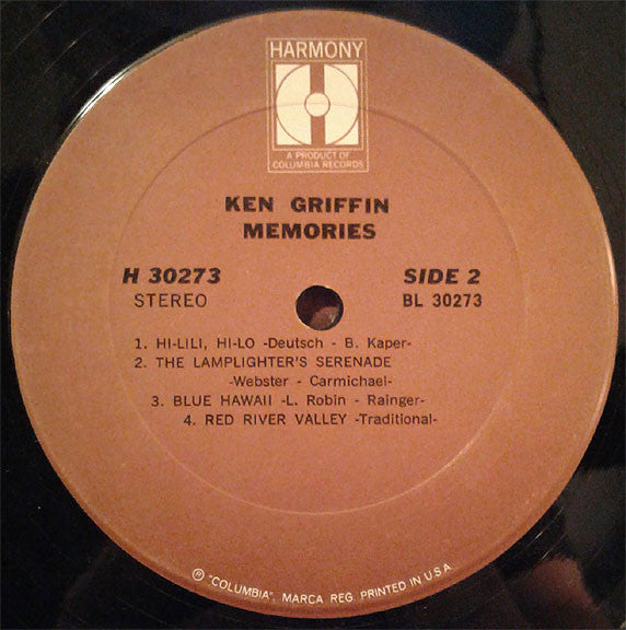 Ken Griffin (2) - Memories