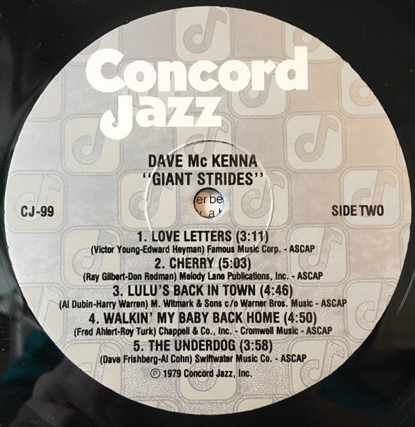 Dave McKenna - Giant Strides