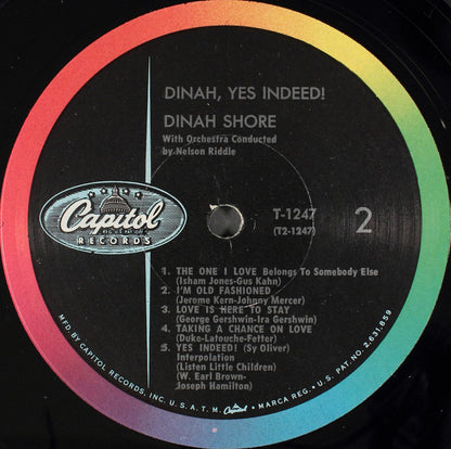 Dinah Shore - Dinah, Yes Indeed!