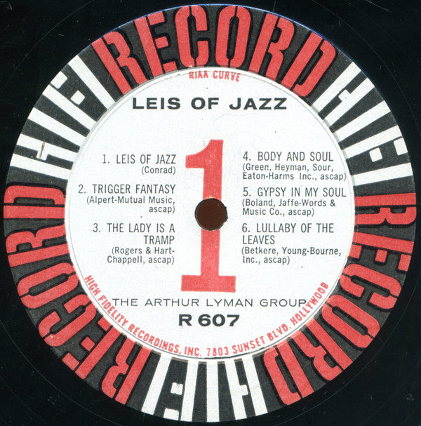 Arthur Lyman - Leis Of Jazz