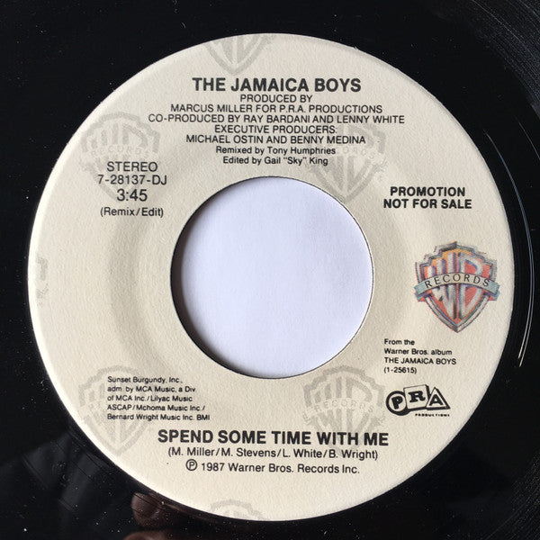 7": The Jamaica Boys - Spend Some Time With Me