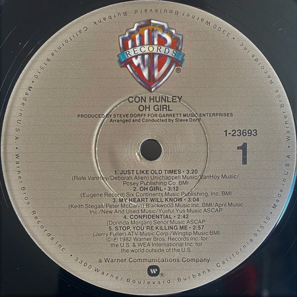 Con Hunley - Oh Girl