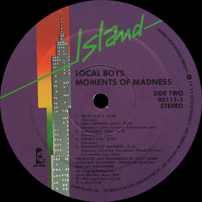 The Local Boys - Moments Of Madness