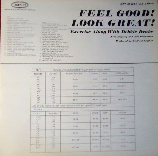 Debbie Drake - Feel Good!  Look Great!  Exercise Along With Debbie Drake And Noel Regney And His Orchestra