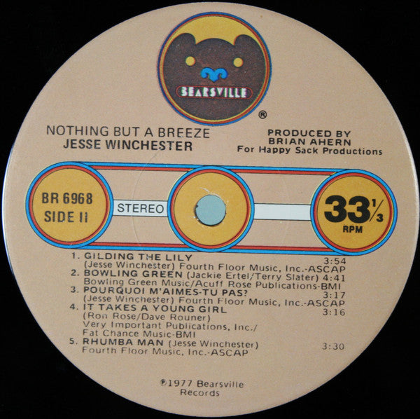 Jesse Winchester - Nothing But A Breeze