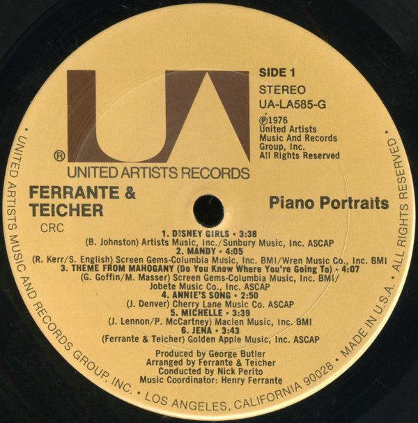 Ferrante & Teicher - Piano Portraits