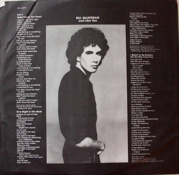 Bill Quateman - Just Like You