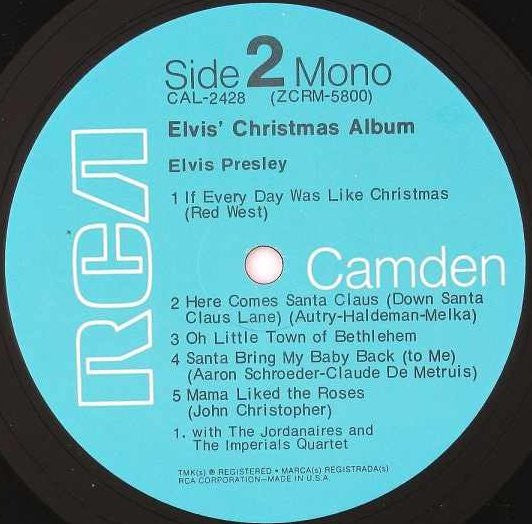 Elvis Presley - Elvis' Christmas Album