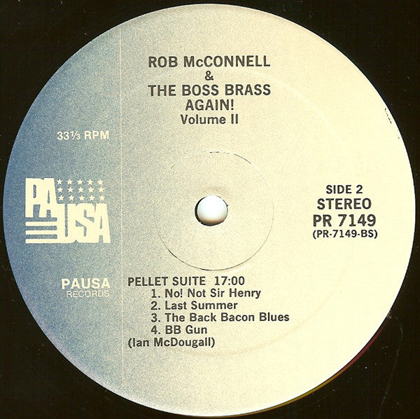 Rob McConnell & The Boss Brass - Again! Volume 2