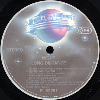 Night - Long Distance